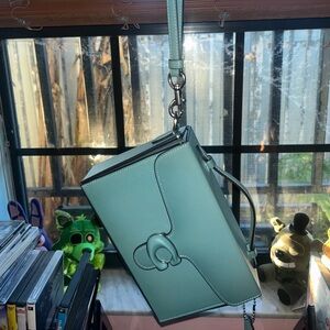 Coach Tabby Box light green